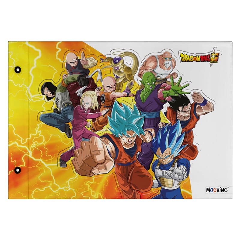  CARPETA ESCOLAR TAPA N5 MOOVING  DRAGON BALL