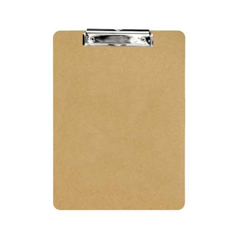  PORTA BLOCK A4 LIGGO MADERA CON CLIP