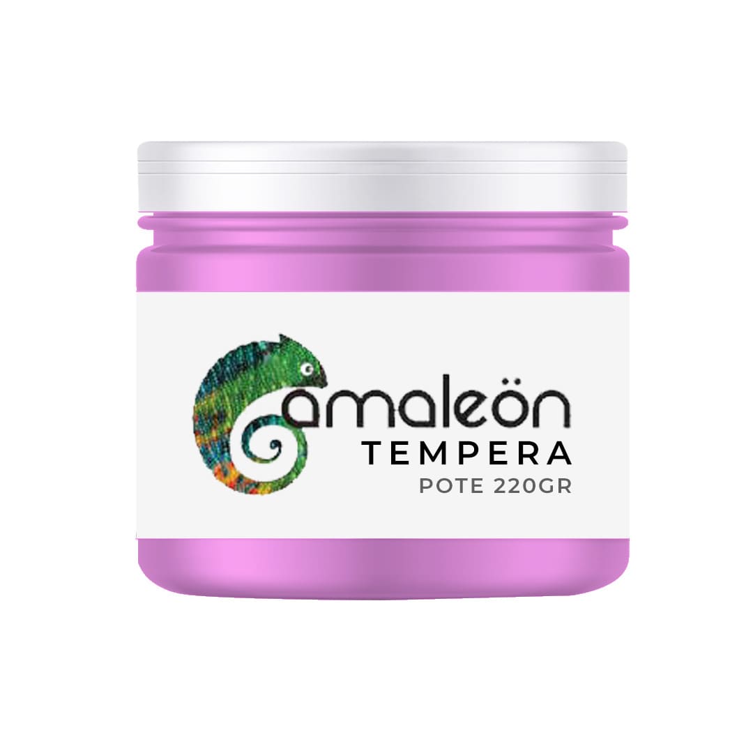  TEMPERA CAMALEON POTE 220 GRAMOS ROSA