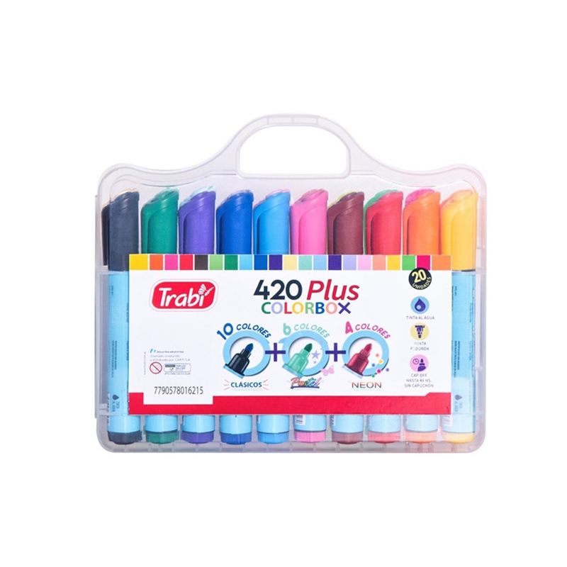  MARCADOR AL AGUA TRABI 420 VALIJA X20