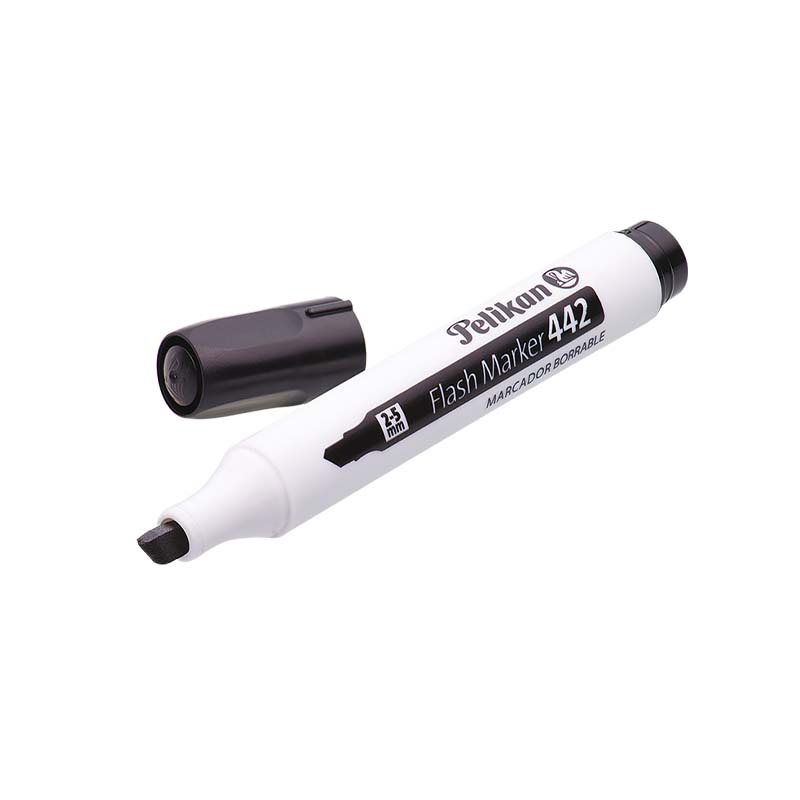  MARCADOR PIZARRA PELIKAN FLASH 442 NEGRO  X10