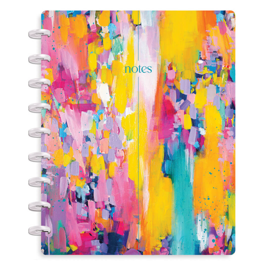  CUADERNO HAPPY PLANNER A DISCOS 60H  18X23 DIVISIONES PINTURA AL OLEO