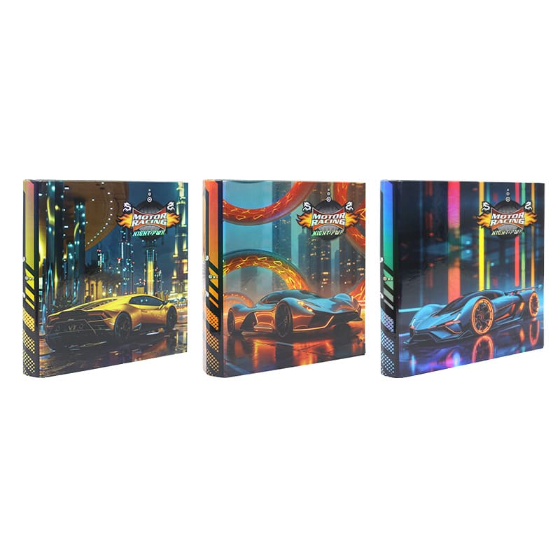  CARPETA ESCOLAR REXON 3X40 MOTOR RACING