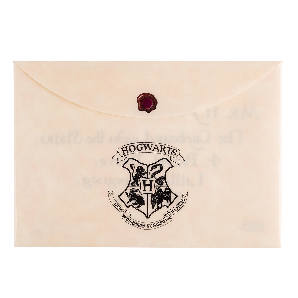  SOBRE MOOVING CON BOTON A4 PP HARRY;
POTTER