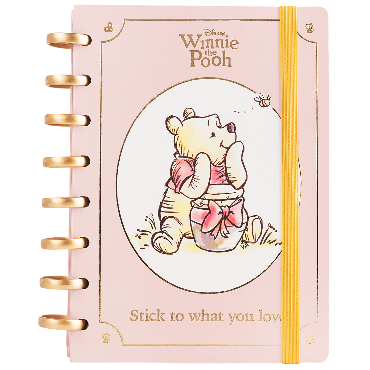  CUADERNO MOOVING LOOP A5 A DISCOS;
WINNIE  POOH