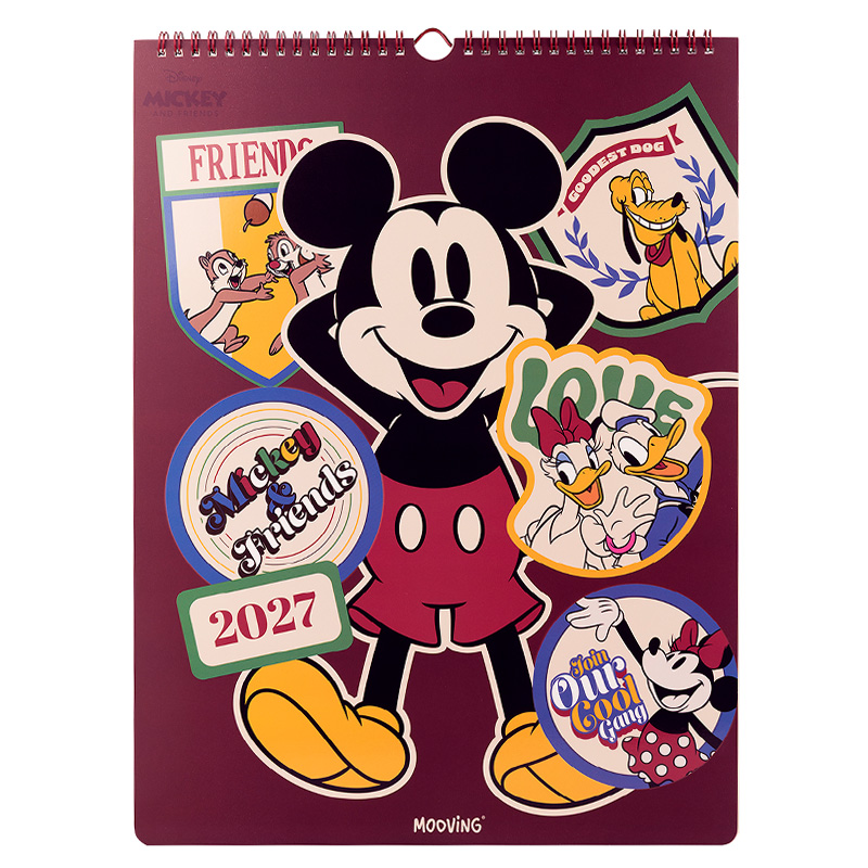  CALENDARIO MOOVING 30X40 MICKEY FRIENDS