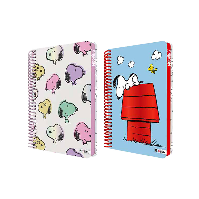  CUADERNO MOOVING PREMIUM POCKET SNOOPY;
96 HOJAS RAYADO