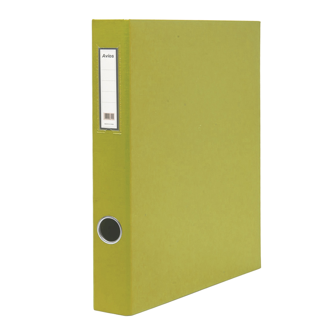  CARPETA OFICIO 2X40 AVIOS PVC AMARILLO
