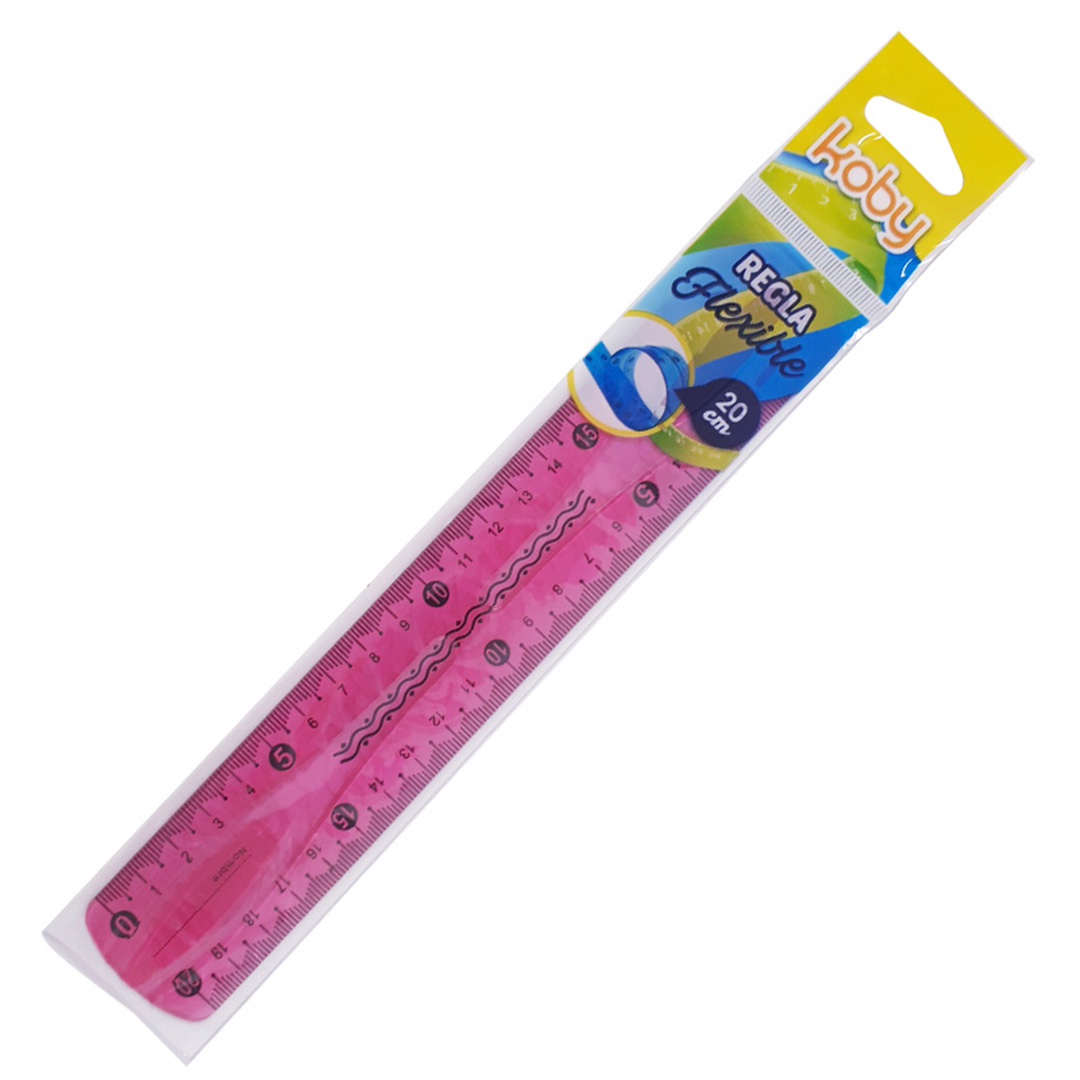  REGLA 20CM KOBY FLEX BLISTER X1