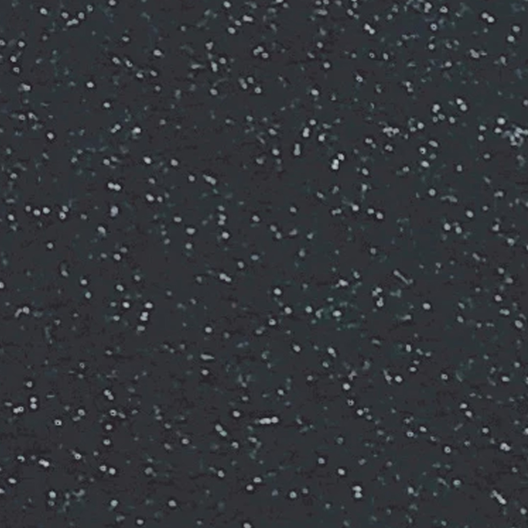  CARTULINA CON GLITTER ASB 35X50 X10  NEGRO