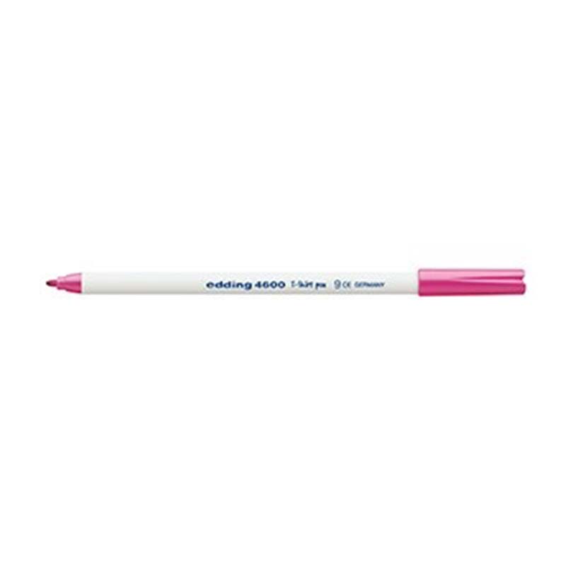  MARCADOR PARA TELA EDDING PUNTA FINA E-;
4600 X1 ROSA