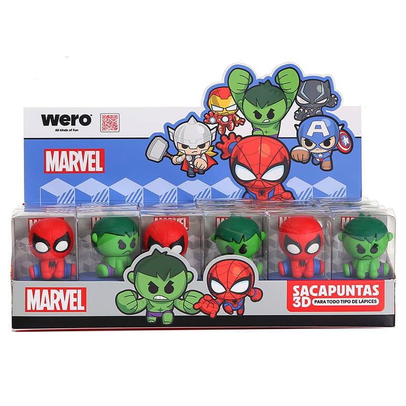  SACAPUNTA 3D WERO DISPLAY X24 MARVEL