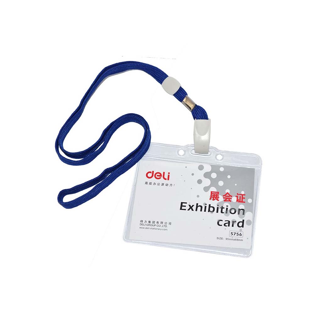  PORTA CREDENCIAL CON CORDON DELI X50