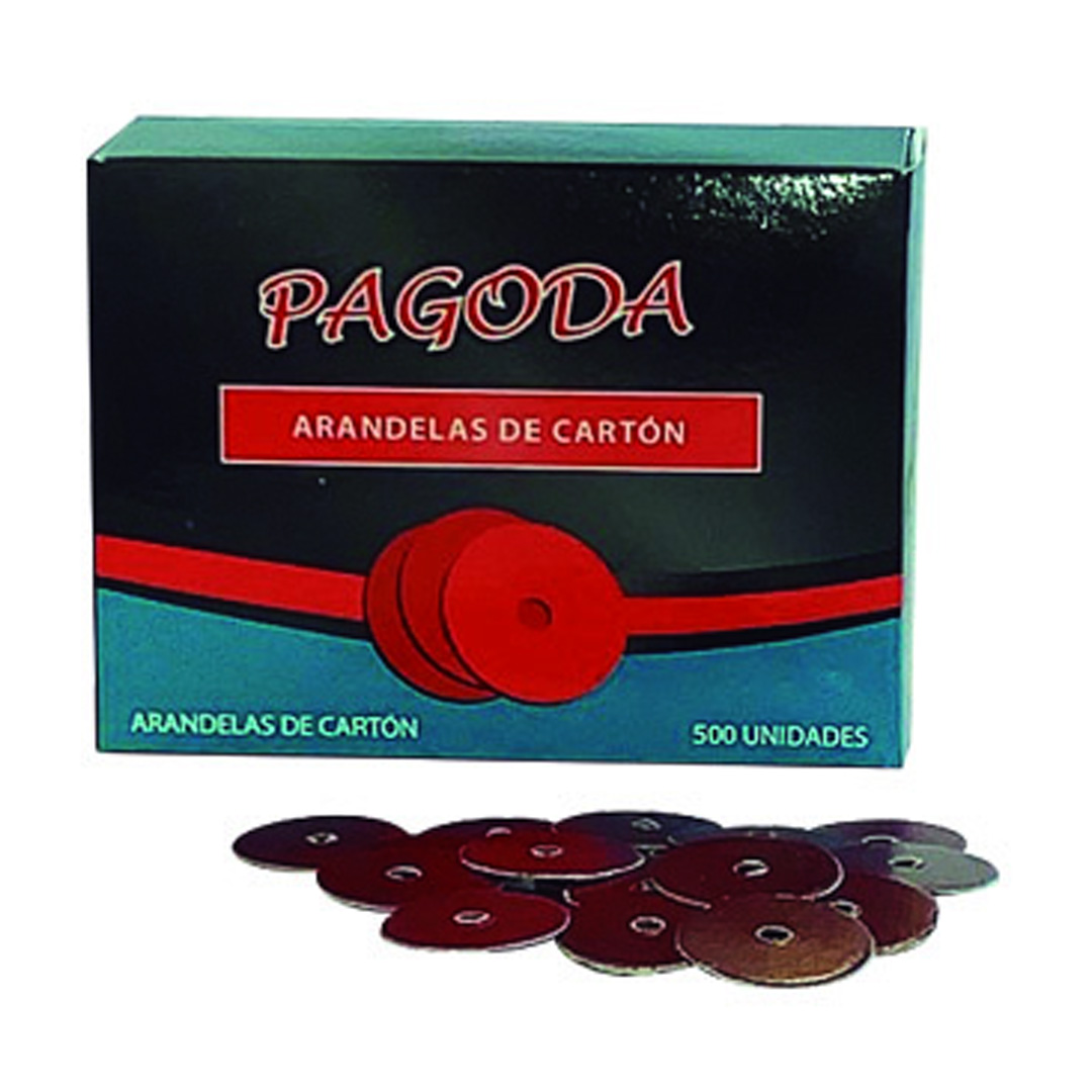  ARANDELA DE CARTON PARA EXPEDIENTE  PAGODA X500