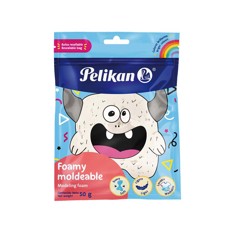  MASA MODELAR PELIKAN FOAMY 50GR BLANCO