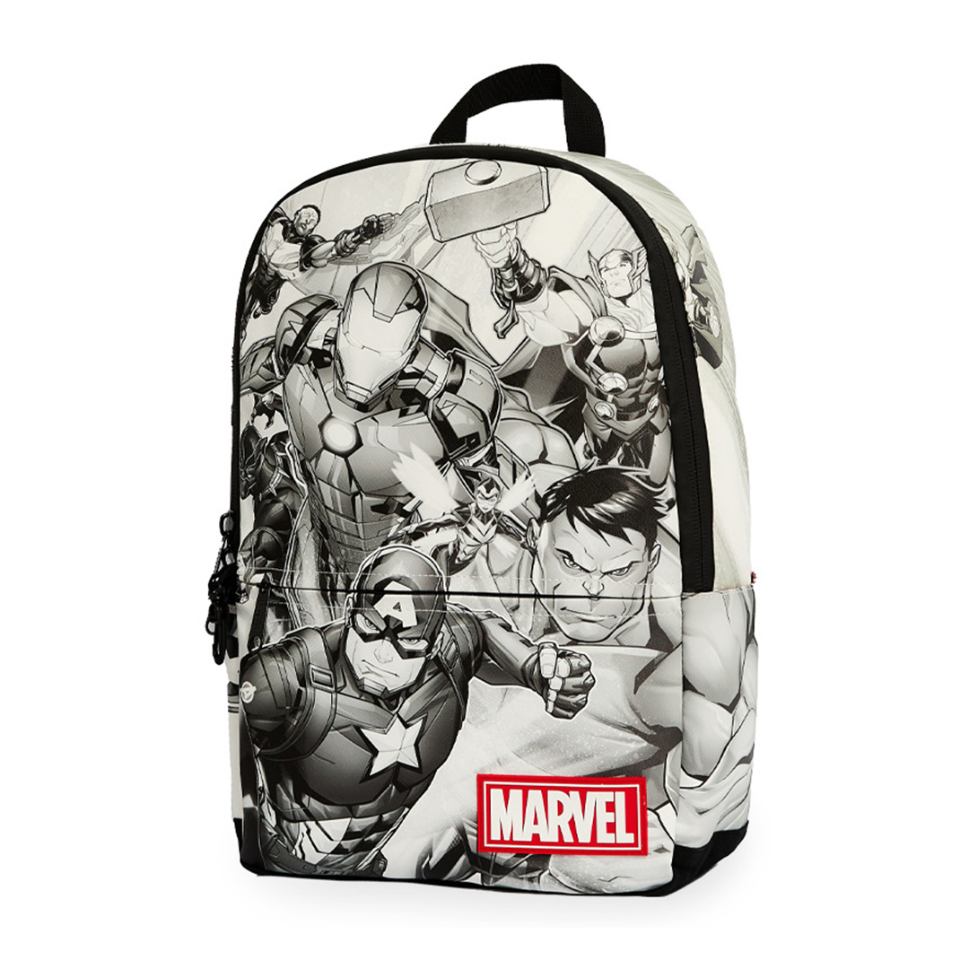  MOCHILA MOOVING MARVEL GREY 18L