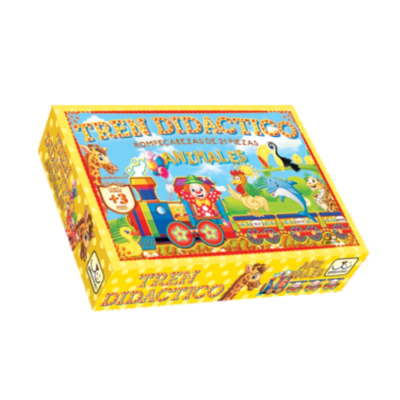  JUEGO GATOGARABATO TRENES ANIMALES