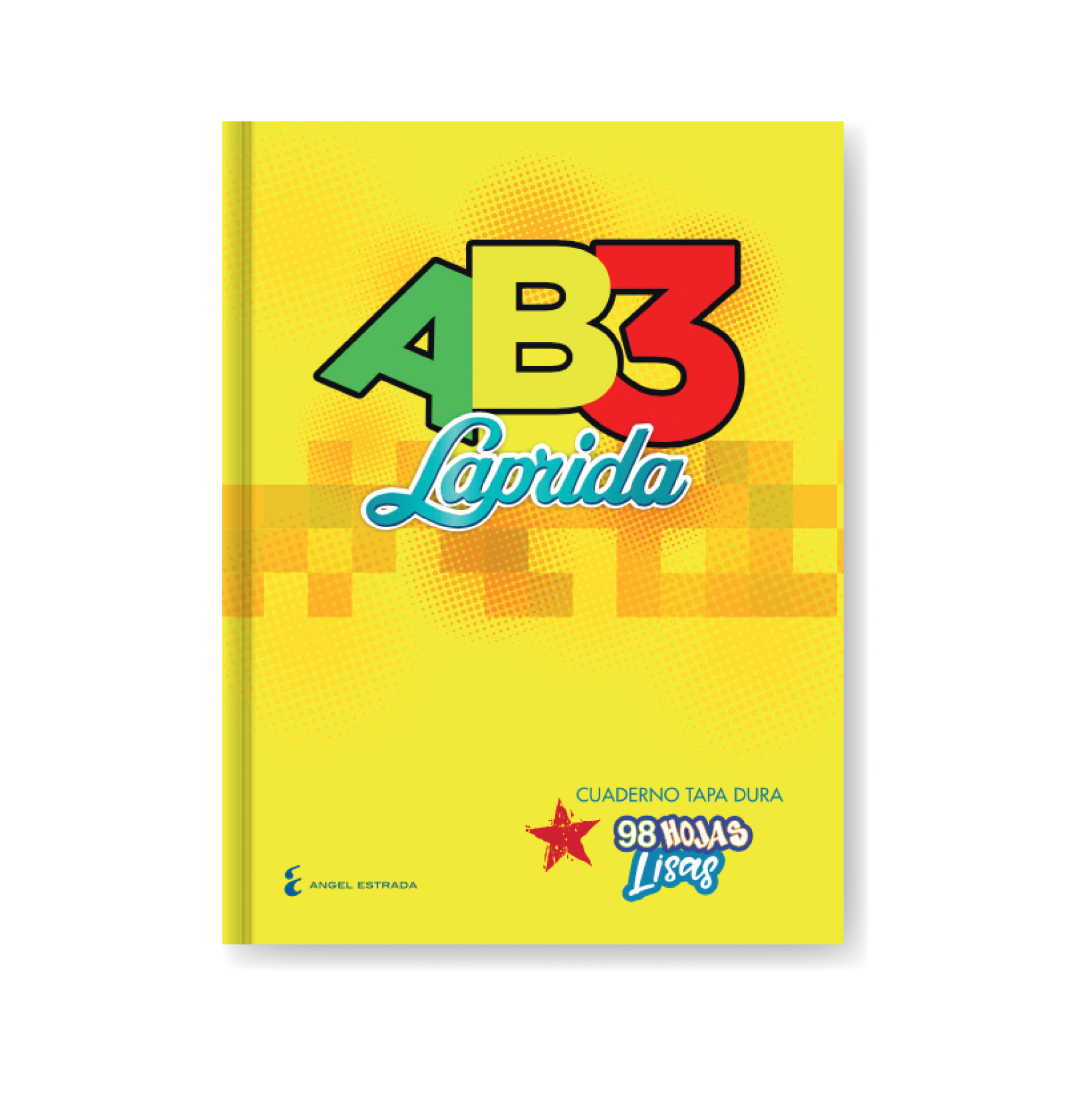  CUADERNO LAPRIDA 19X23 AB3 TAPA CARTON;
TRADICIONAL 98 HOJAS LISO