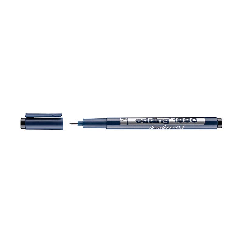  MICROFIBRA GRADUADA EDDING E-1880/03  NEGRO