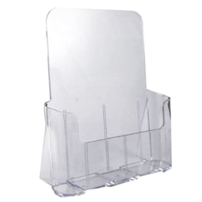  PORTA CATALOGO LIGGO CON BASE CRISTAL A4