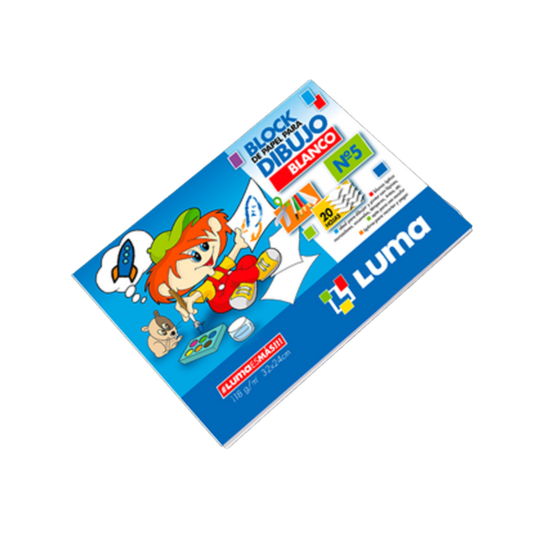  BLOCK N5 LUMA 20 HOJAS BLANCO