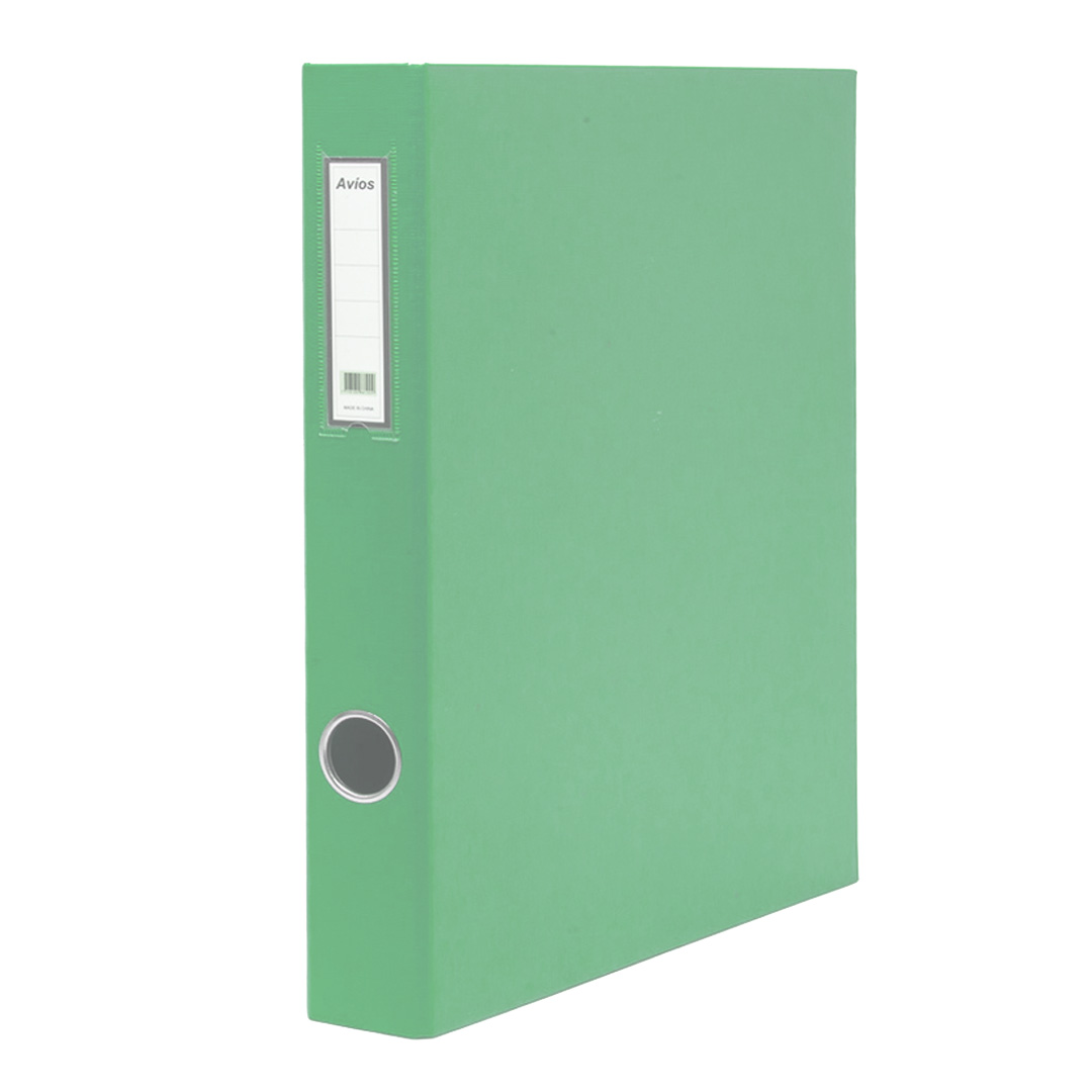 CARPETA OFICIO 2X40 AVIOS PVC PASTEL  VERDE