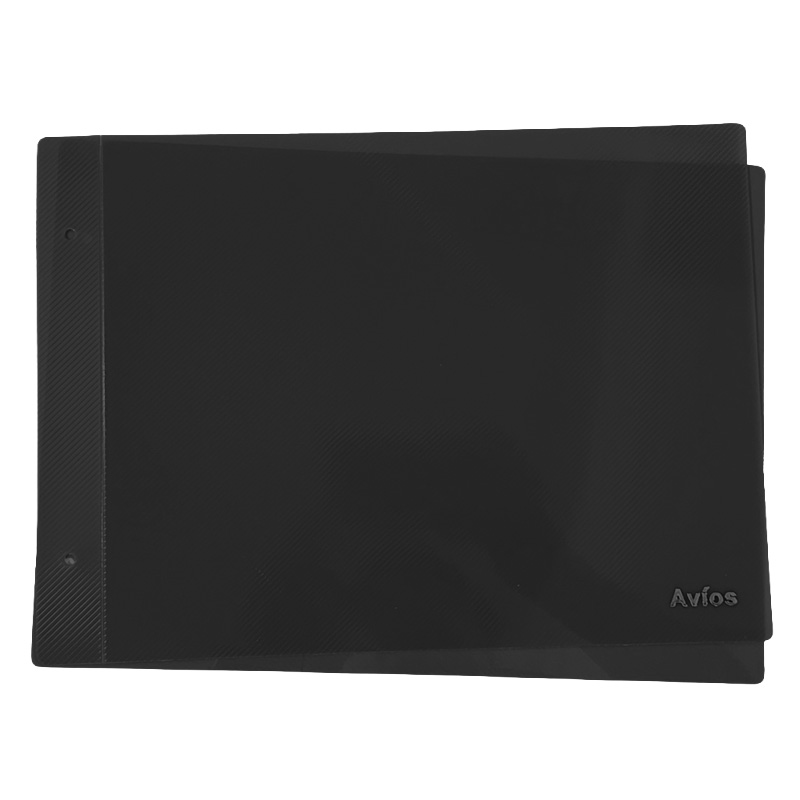  CARPETA ESCOLAR TAPA N5 AVIOS PP NEGRA