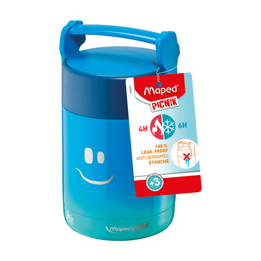  TUPPER MAPED KIDS ISOTERMICO AZUL
