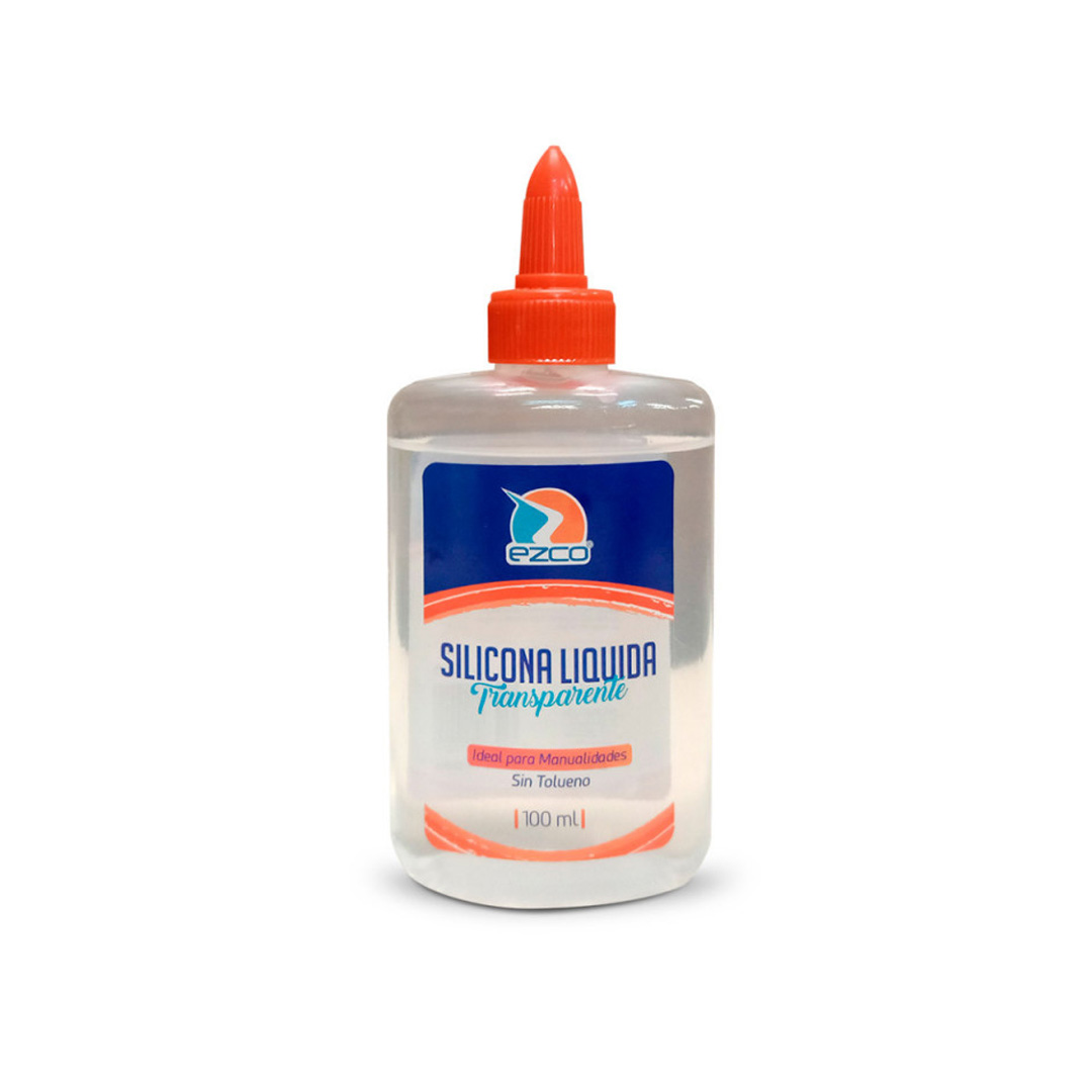  ADHESIVO SILICONA LIQUIDA EZCO 100ML  CAJA X12