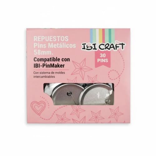  SET IBICRAFT DE PINES 58MM X30 SETS