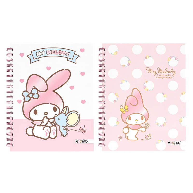  CUADERNO MOOVING 16X21 TAPA DURAESPIRAL 80H MY MELODY