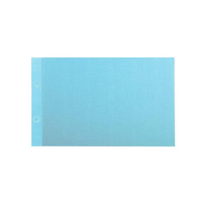  CARPETA ESCOLAR TAPA N5 AVIOS PVC PASTEL  CELESTE