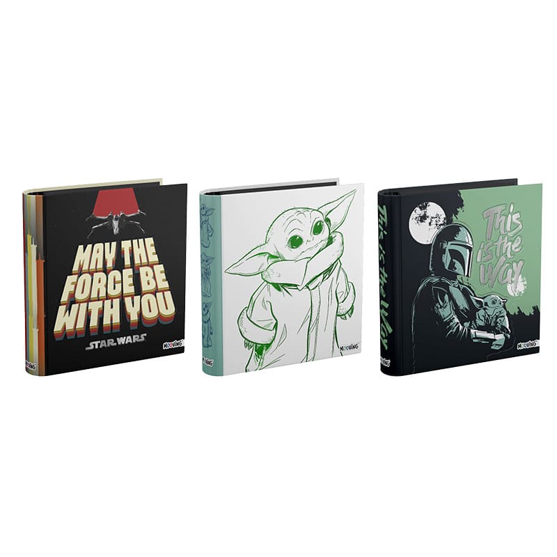  CARPETA ESCOLAR MOOVING 3X40 STAR WARS