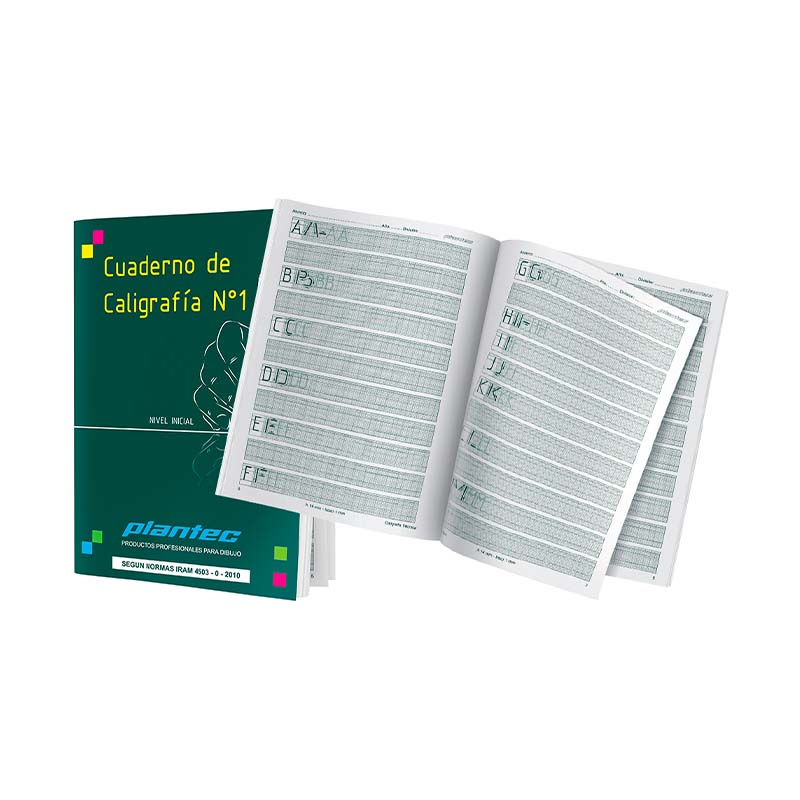  CUADERNO CALIGRAFIA PLANTEC N1