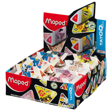  GOMA MAPED PIRAMIDE TATOO DISPLAY  X24