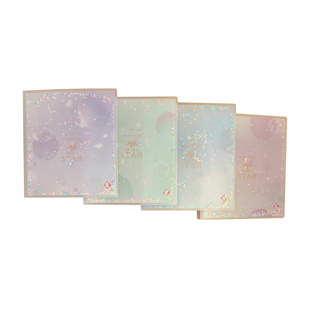  CARPETA ESCOLAR THE PEL 3X40 PP GLITTER