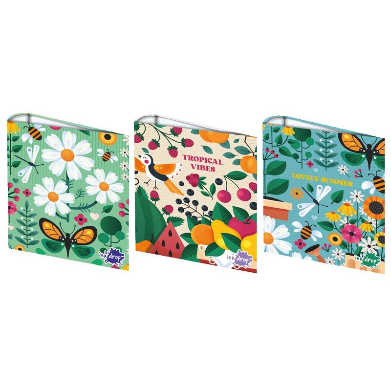  CARPETA ESCOLAR INKDROP 3X40 LOVELY