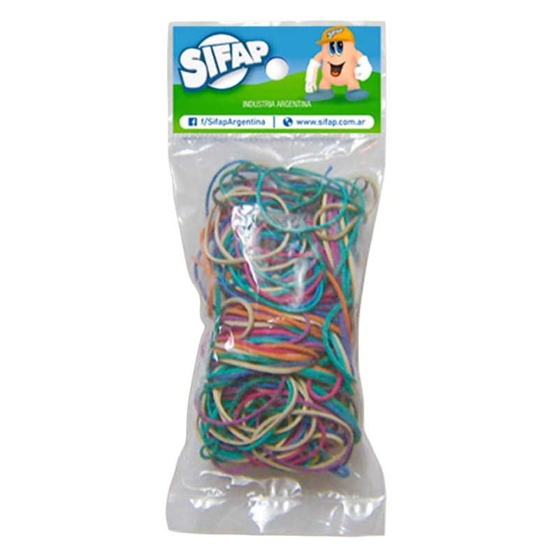  BANDA ELASTICA SIFAP COLOR 100 GRAMOS