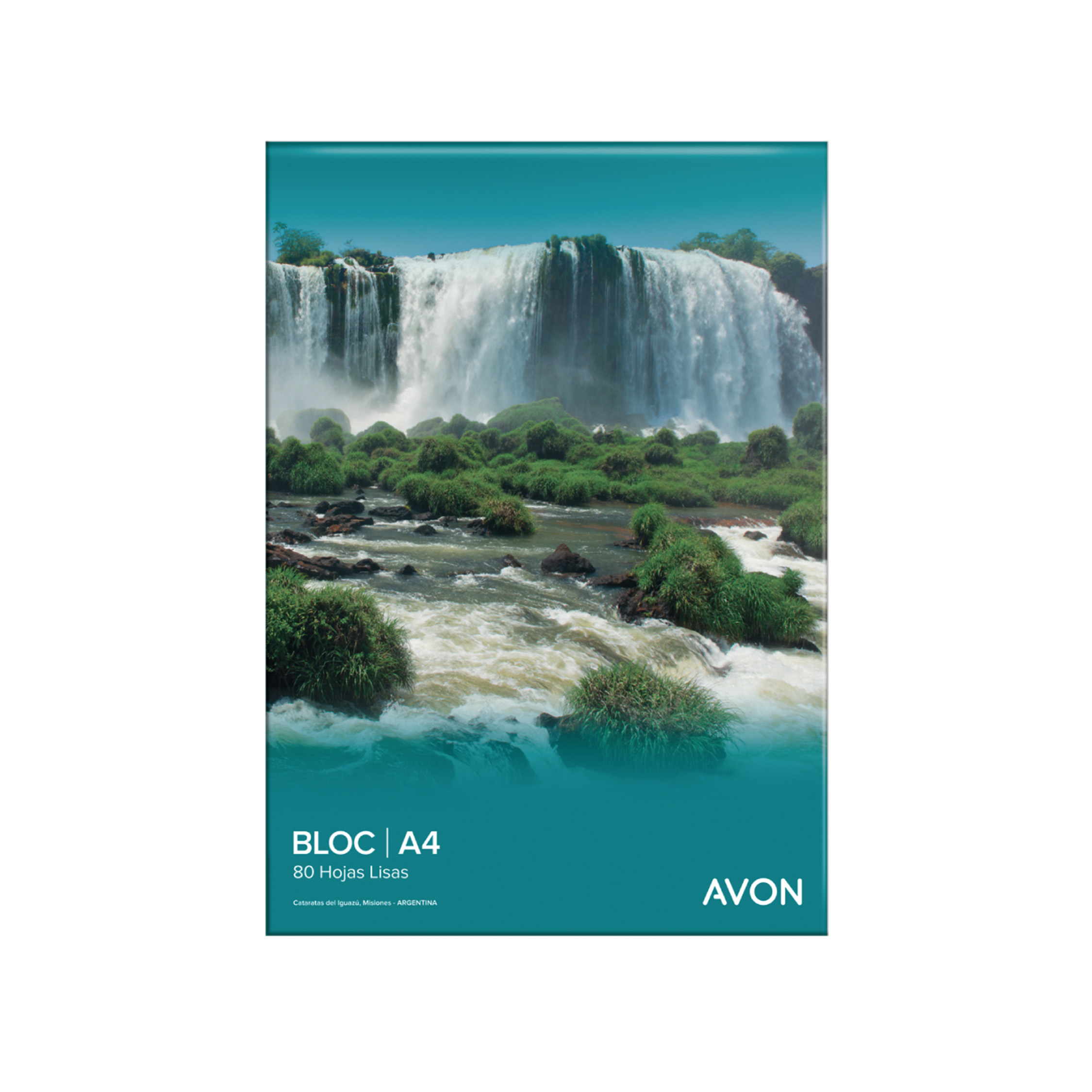  BLOCK A4 AVON EMBLOCADO 80 HOJAS LISO