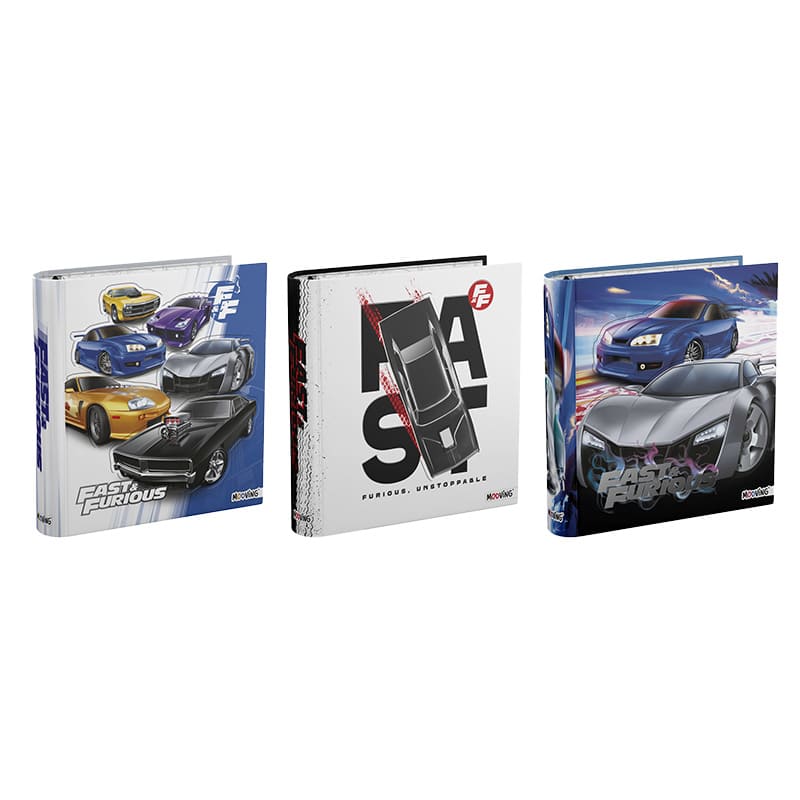  CARPETA ESCOLAR MOOVING 3X40 RAPIDO YFURIOSO