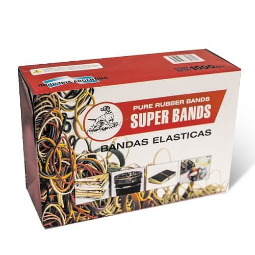  BANDA ELASTICA SOAFRA SUPER N100 1  KILO CAJA