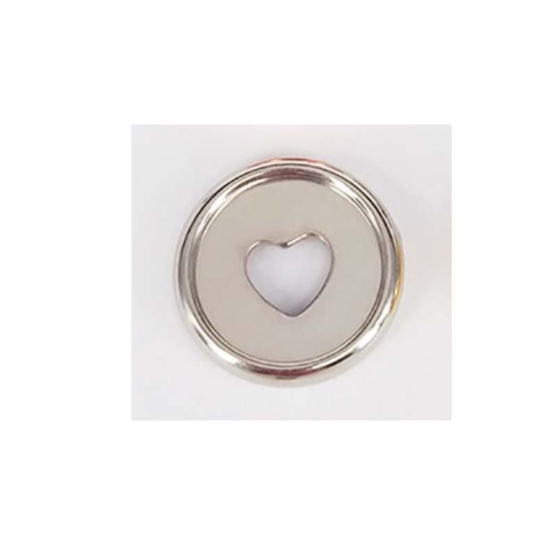  DISCO EXPANSION IBICRAFT 24MM CORAZONPLATA X8