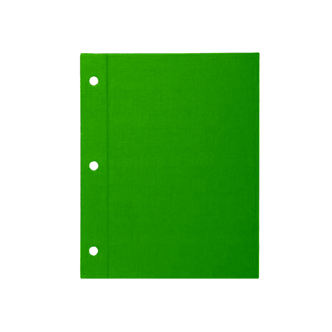  CARPETA ESCOLAR TAPA N3 EZCO PVC FORRADA  X25 VERDE
