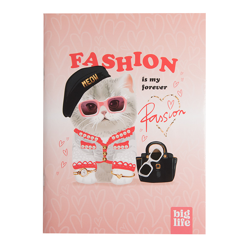  CUADERNO PPR 16X21 TAPA FLEXIBLEABROCHADO GATITO 4