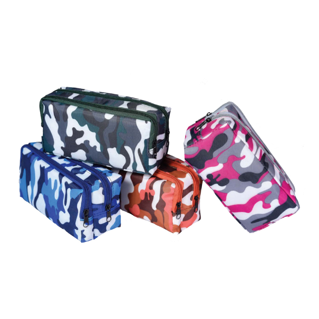  CANOPLA ALGAMA TUBO 2 CIERRES BLISTER X4  CAMUFLADO