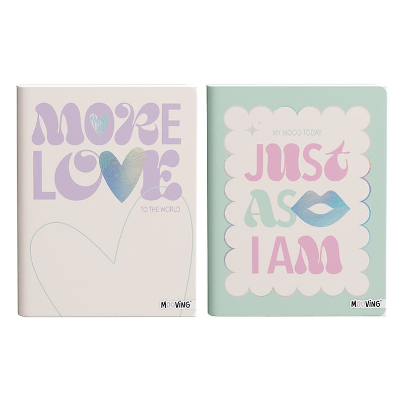  CUADERNO MOOVING 16X21 TAPA FLEXIBLECOSIDO HILO 48H COOL