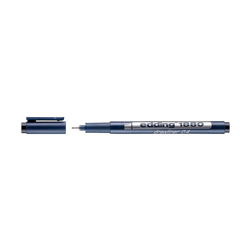  MARCADOR EDDING PARA DIBUJO TECNICO E-1880/04 NEGRO