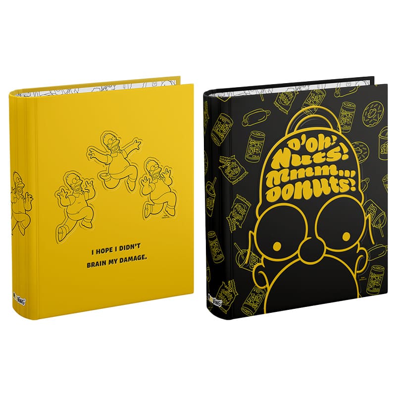  CARPETA A4 2X40 MOOVING SIMPSONS