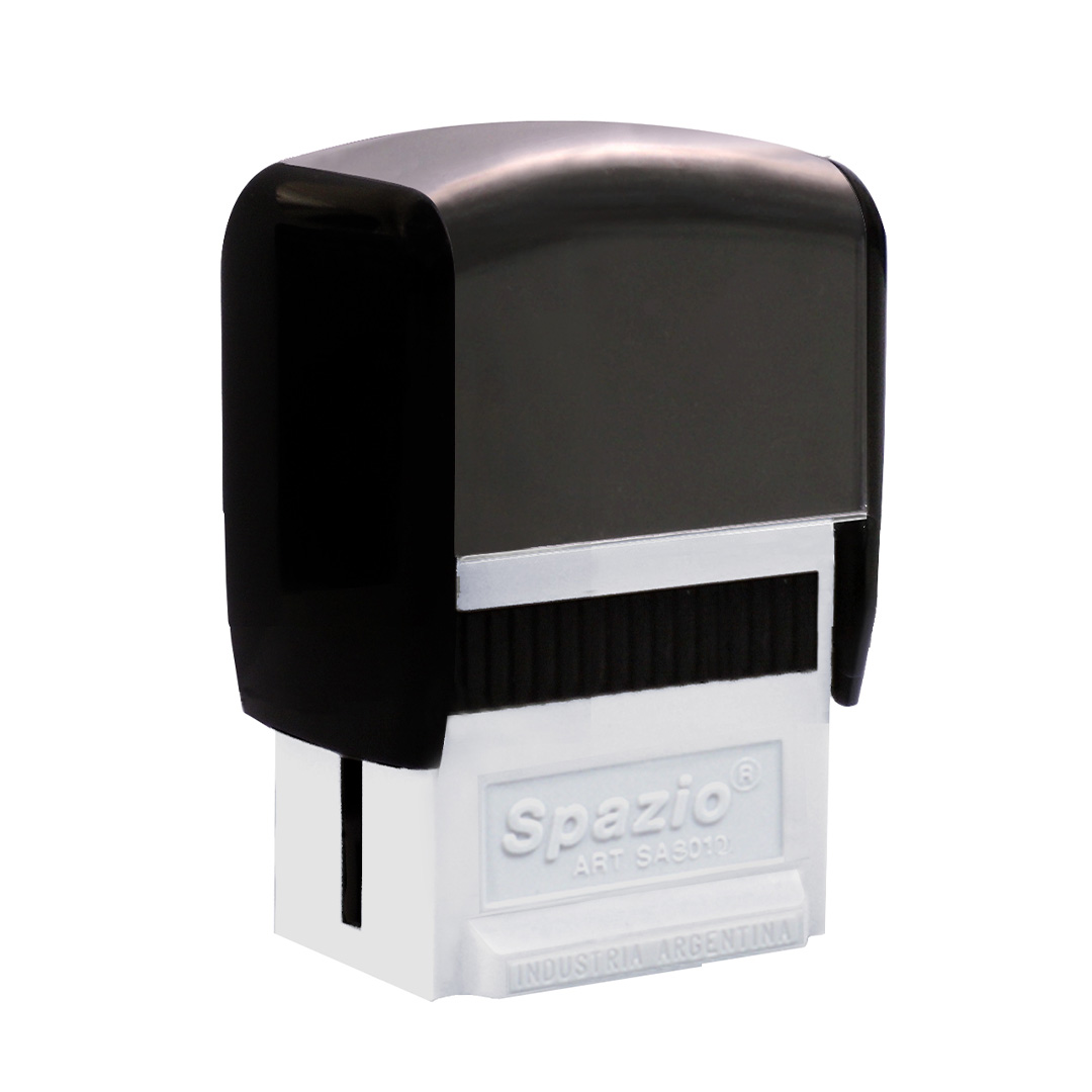  SELLO AUTOMATICO PIZZINI 30X12MM NEGRO