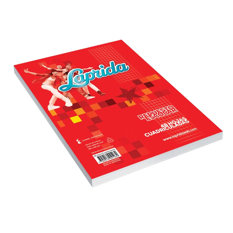  REPUESTO LAPRIDA N3 48 HOJAS  CUADRICULADO